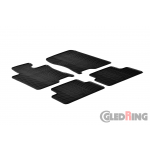 Original Gledring Passform Fußmatten Gummimatten 4 Tlg. - Honda Accord 2008->